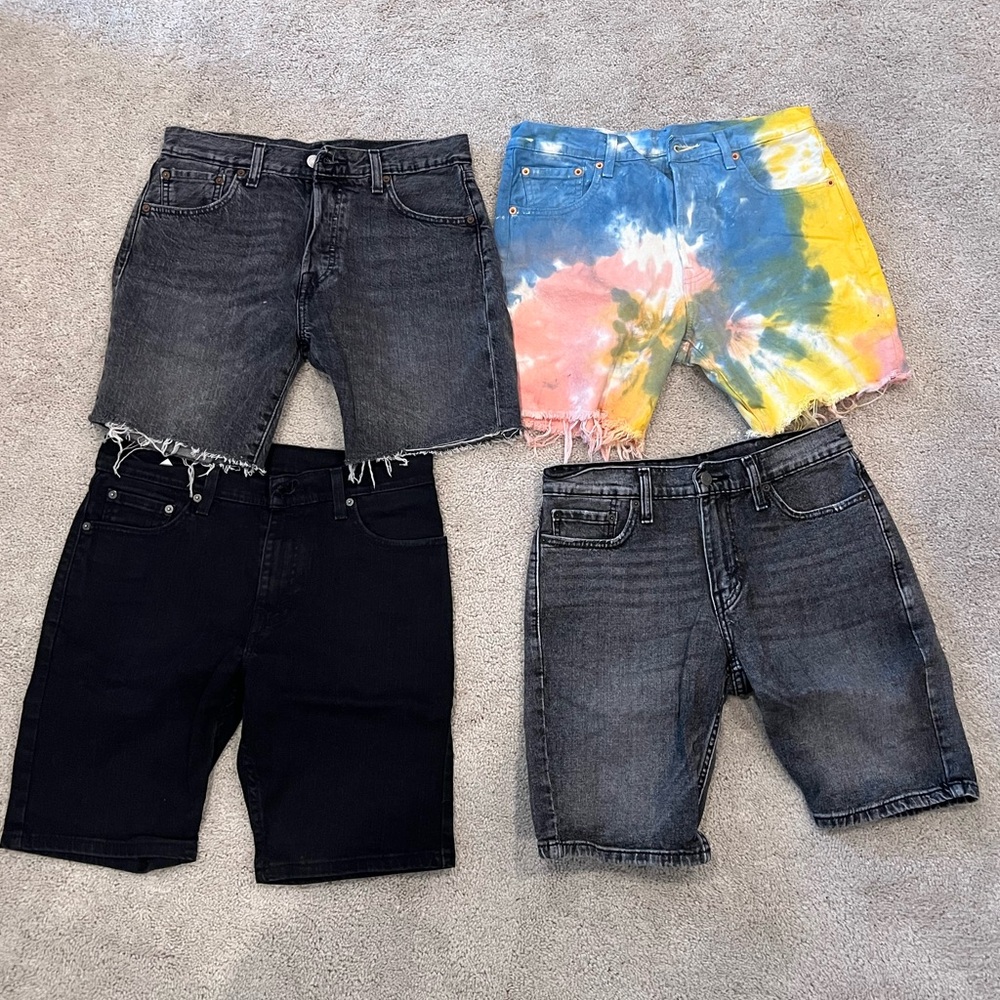 Levi shorts (4 pack)